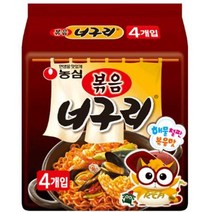 농심 볶음너구리 멀티팩 4개입 137g, 1개