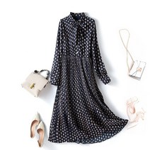 L-5XL 빅사이즈 플리츠 주름 롱원피스 99 하객룩 돌잔치 엄마