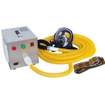 송기 마스크 방진 방연 방독 전면 분진 방역 페인트, 1인용 전기급기 장관식 호흡기(5m)