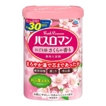 바스로망 입욕제 사쿠라 벚꽃향 600g, 1통