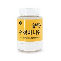 페인트인포 올바른 수성 바니쉬 유광 250ml, 4개