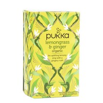 푸카 허벌 티 레몬그래스 & 진저 무카페인, 36g, 1개