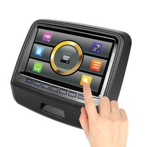 차량용 리어모니터 터치스크린 후석 안드로이드, B.베이지 터치 DVD+32g U 디스크