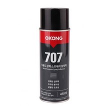 오공 707 다용도 접착제 강력 스프레이 450ml 본드, 44개