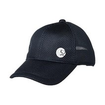 191374 골프모자 미즈노 B2JWA002 남성 더블 라셀 캡 아웃도어 웨어 통기성, Free Size, 해군