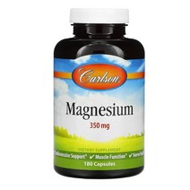 칼슨랩 마그네슘 Magnesium 350mg 180정, 제품상세참조, 1팩