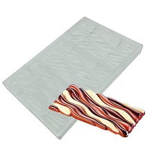 초콜릿 바 몰드 폴리카보네이트 웨이브 초콜릿 만들기 몰드 캔디 DIY 트레이 Goldbaking, 2005, 2005