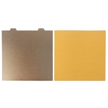 Fockety 35.6 x 35.6cm(14 x 14인치) 스프링 스틸 시트 스틸 플레이트 및 마그네틱 스티커 3D 프린터 액세서리 스틸 시트 350 V2 355 x 355mm