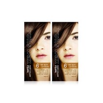 진주펄 염색약 6호 밝은황갈색 1+1 패션칼라, 진주펄 염색약 6호 밝은황갈색 1