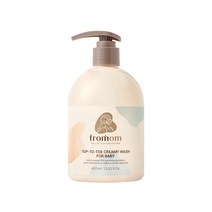 [공식판매처 10%할인 행사중] 프롬맘 탑투토 크리미 워시 포 베이비 400ml