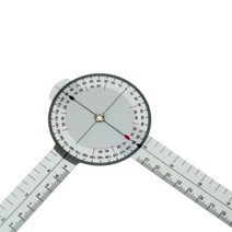 각도자 13 인치 33cm 각도계 의료용 관절 눈금자 교정 정형 외과 규칙 척추 가락 측정, 한개옵션0