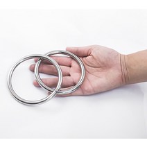 헤비 듀티 용접 라운드 링 M3-M10 부드러운 솔리드 O 304 스테인레스 스틸 해양 보트 해먹 요가 걸이식, 02 M3x30mm(2pcs)