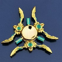 고급 피젯 무소음 큐브 스피너 어른 장난감 Metal Fidget Spinner 릴리프 스트레스 핸드 핑거 팁 자이로 안, 19 19
