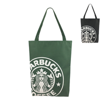 스타벅스 데일리 가방 캔버스 숄더백 에코백 기본 지퍼형 2종
