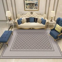 대리석 질감 카펫 거실 유럽 스타일 티 테이블 바닥 매트 침실 홀 베란다 가정용 넓은 공간 러그