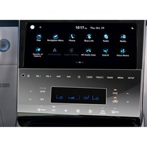 RUIYA 투싼 NX4 2021+ 네비게이션 계기판 공조기 기어 패널 윈도우 스위치 액정보호필름, 공조기 타입2-TPU소재--2매입