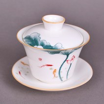 백자 연 고급 개완