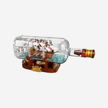레고 병 속의 배 Lego Ship in a Bottle