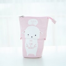 고양이 수축필통 스탠드 고등학생 필통 여아 남아 선물 동물 심플한 세우는 파우치, 상세페이지 참조, K 섹션 265 백양, 상세페이지 참조
