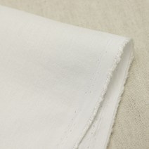 쿨링 폴리 스판 화이트 (0610-3) 린넨혼방 30수 바지감 잘구겨지지않는 관리쉬운 원단