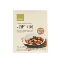 ORGA 가정식 마일드카레 300g (150gx2봉) 별식 술안주 간편식 캠핑 혼밥 자취 튀김, 7개