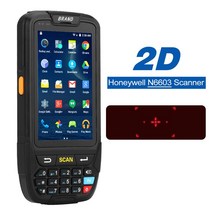 바코드리더기 바코드생성 바코드스캐너 PDA 바코드 스캐너 1D 2D 블루투스 안드로이드 핸드 헬드 터미널 견고한 무선 모바일 데이터 수집기, [05] 1D Honeywell N4313, [04] EU