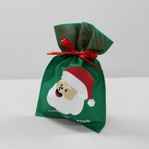 부직포주머니 산타클로스(그린), 산타클로스(그린)-1묶음(10개)