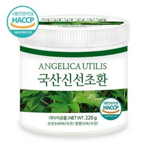 푸른들판 국내산 신선초환 haccp 인증, 220g, 1통