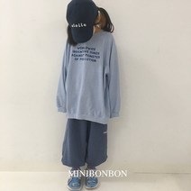 미니봉봉 체크인맨투맨 (XS~JM) 23봄
