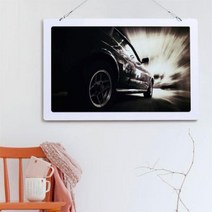아트박스/꾸밈 ns007-행잉액자_자동차의질주(사각가로대형), 타입1
