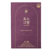 효소그램 고구마맛 효소다이어트 곡물발효효소 포당 3g, 5박스, 20포