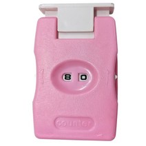 DIY 바늘 행 카운터 크로 셰 짜기 스티치 도구 재봉틀 공예 가정용, [02] pink