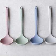 과실음료 청담기 에이드 실리콘국자 육수 서빙 혼라이프 가정용 음식점 업소용 자취생, 블루