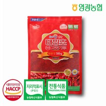 영광농협 태양초 고춧가루 골드 매운 500g, 1개