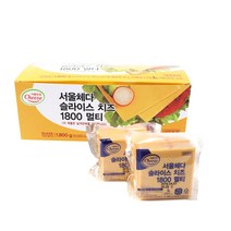 서울우유 멀티체다슬라이스치즈(아이스포장), 50매