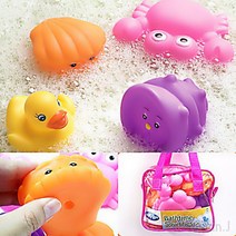 리시안제이 신생아 13개월 아기 목욕 놀이 장난감 핑크 10개월 아기 선물 생후 4개월 장난감