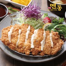 [멘동] 수제치즈돈까스 4개(100gx4)+무료일식소스(20gx4) 국내산 생냉장 통돈육 프리미엄 돈까스, 멘동치즈돈까스4개+일식소스4개