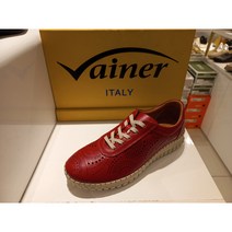 바이네르 여성 컴포트 스니커즈 9T26 레드색3CM