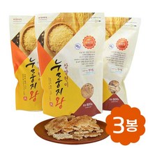 쌍지뜰 찹쌀현미 누룽지왕 800g 3봉 ~국내산 누룽지 식사대용, 3개