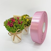 포장 리본 끈 제이제이리본 고밀도주자 20mm 25mm 76컬러 (길이 45M) 공단리본, 창포색