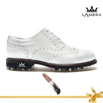 [LAMBDA] 람다 골프화 정품 몬자 화이트 다이아몬드 사은품 슈혼 증정