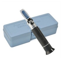굴절계 당도측정기 syxlif 굴절계 염도계 비중계 수족관 염도계 방수 0100 염수 농도 굴절계, 2-빨간색