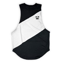 Mens Clothing building stringer tank top men fitness singlet cotton mesh gyms slee [A00093582]