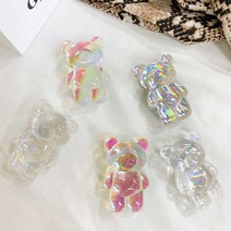 for 오로라 곰돌이 그립톡 에폭시 스마트톡 아크릴 레진 사포포함, A타입