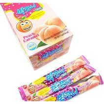 빅쪼니 빅쪼니복숭아 15g x 30개 (곽), 복숭아
