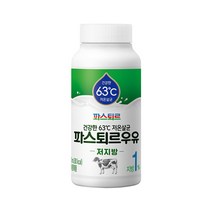 파스퇴르 저온살균 저지방우유 180ml 6개