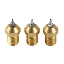 E3D V6 1.75mm 0.2 0.3 0.5 0.4MM 에어브러시 노즐 어댑터 업그레이드 Ultimaker 2 Lulzbot MK8 Hotend 3D 프린터 부품, [01] 0.2mm