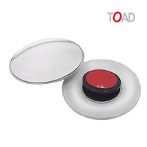 플러스다이 토드 보조미러 자동차 사이드미러 사각지대 볼록거울, 02-토드76mm 각도조절형