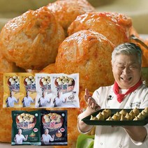필감산 셰프의 어묵쏙만두 6팩 12팩 4가지 맛 불닭 청양 고구마 고기 어묵만두, 6봉