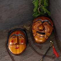 하회탈 전통탈 양반탈 각시탈 장식 안동 한국 AM392